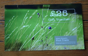 Gift vouchers for walking holidays