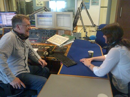 Alison Howell speaking on BBC Radio Wiltshire
