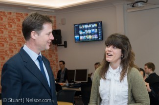 Meeting Nick Clegg