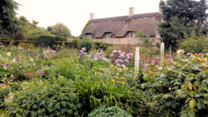 Cotswold cottage with garden in foreground