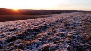 Winter walking England UK with Foot Trails