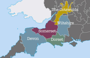 Map Of South Dorset New Trail In Dorset | Foot Trails