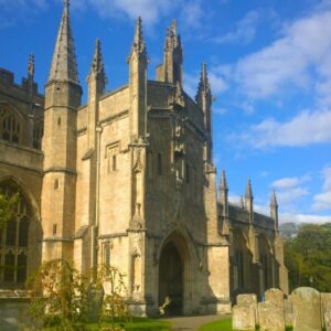 Northleach church in the Cotswolds