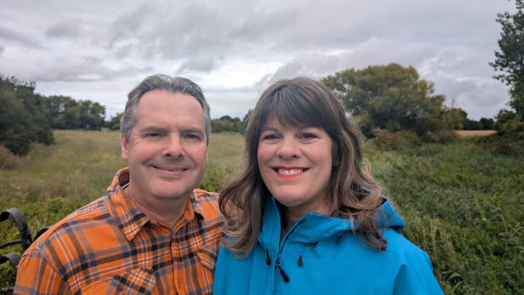 A photo of Foot trails' Cofounders Alison & David Howell