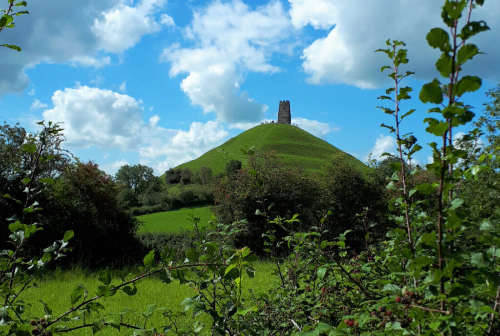 Glastonbury Tor, hiking and walking with Foot Trails, England
