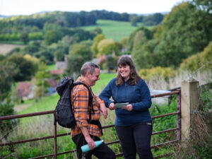 David and Alison Howell hike and walk in the English countryside