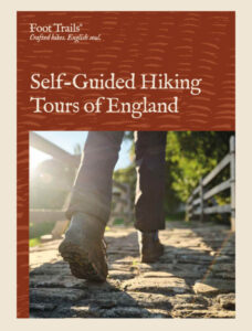 Front cover of Foot Trails hiking and walking holidays tours in England, 2026
