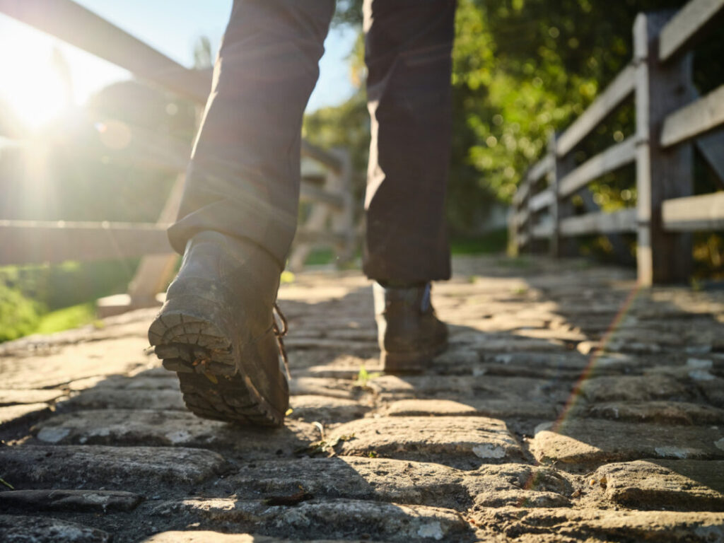 Hiking Boots, walking in England