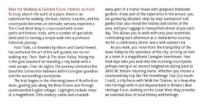 Screenshot of an article on Foot Trails' Bath & The Avon Valley walking & hiking trip.