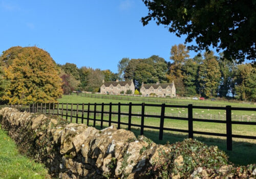 Cotswolds view, hiking the Cotswolds, England